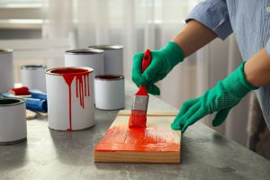 Intoxication à la peinture chez le chat